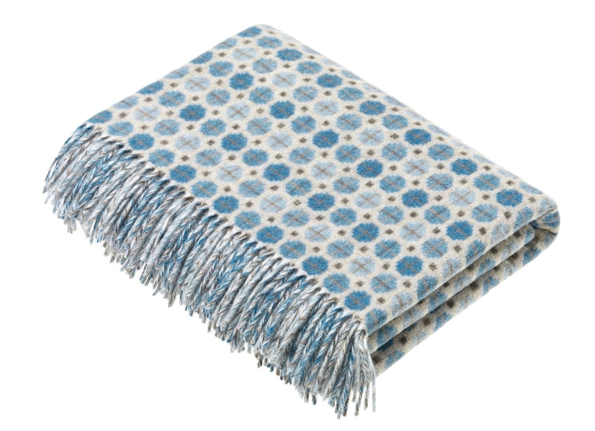 Merino Lambswool Throw Blanket Milan Range