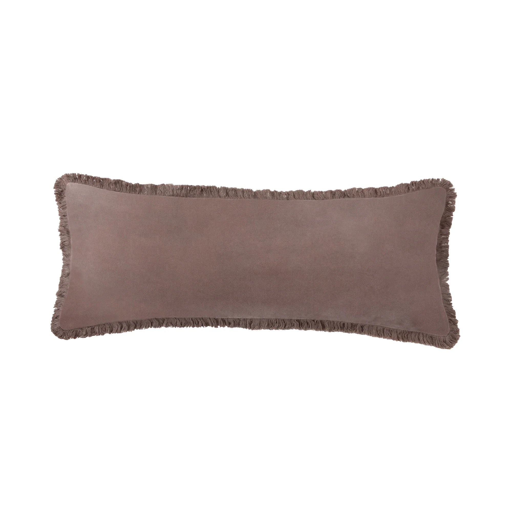 Wellesley Taupe Lumbar Pillow Cover