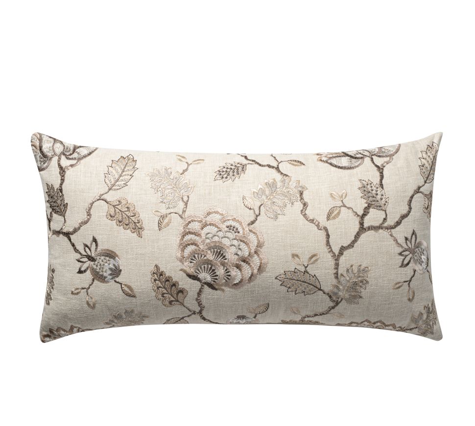 Anne Elizabeth Dune Floral Accent Pillow