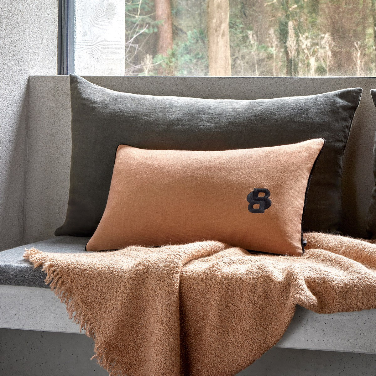 Double B Decorative Pillow