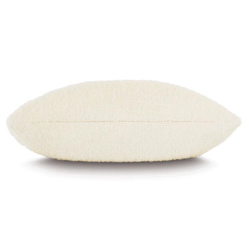Marl Decorative Cream Rectangle Pillow
