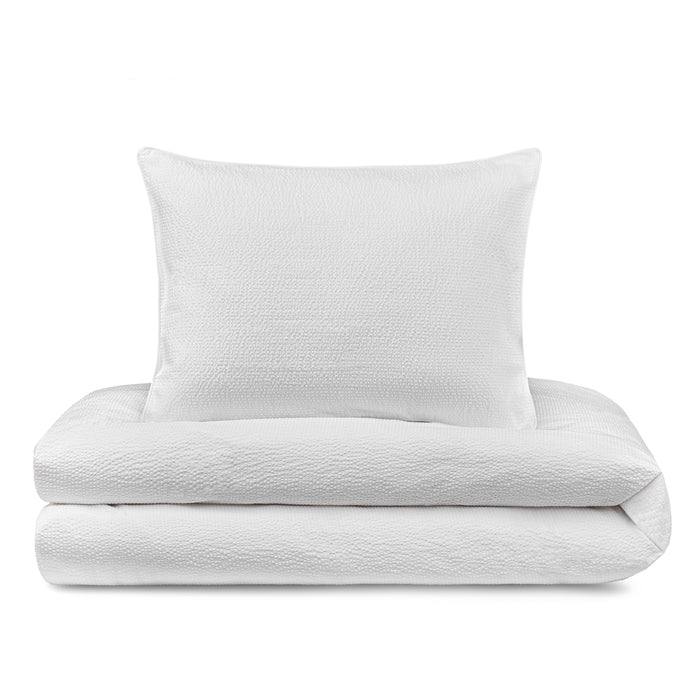 Classic Solid Seersucker Duvet