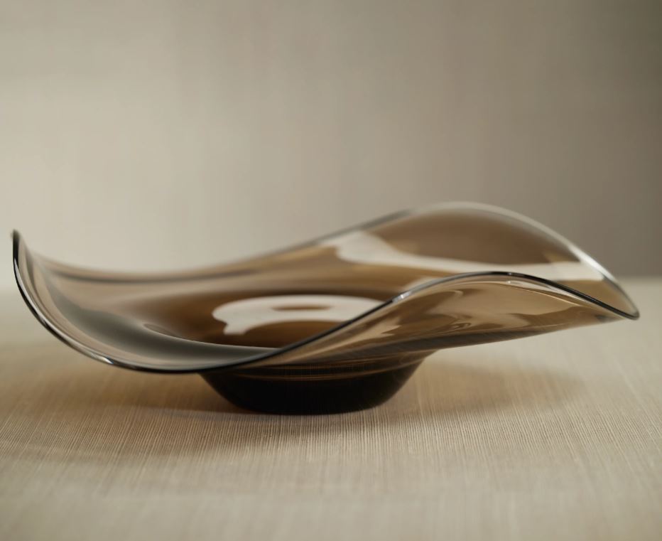 Tropezana Wave Glass Bowl
