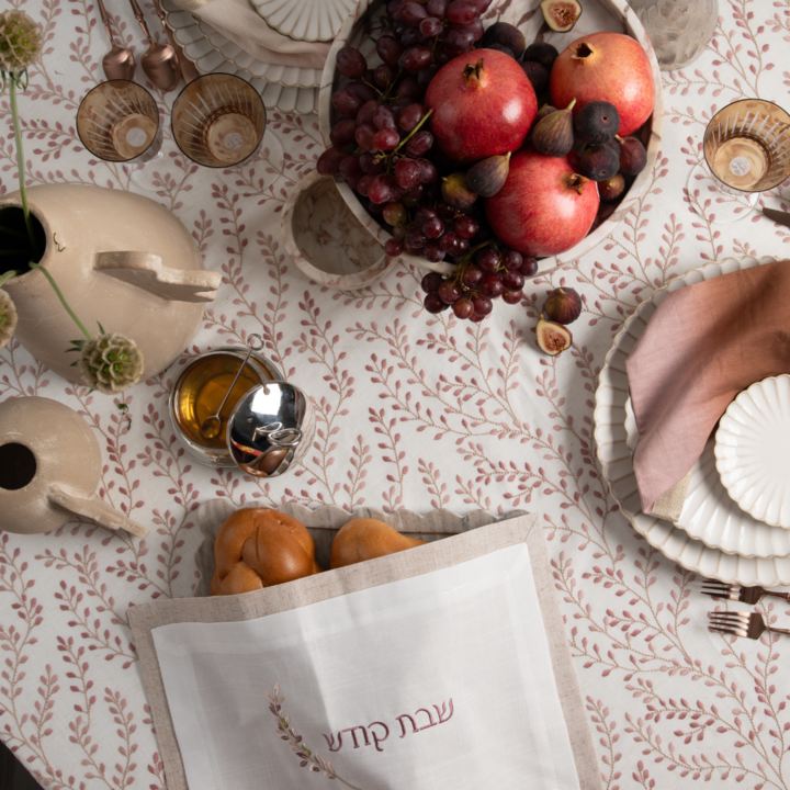 Pantre Blush Tablecloth