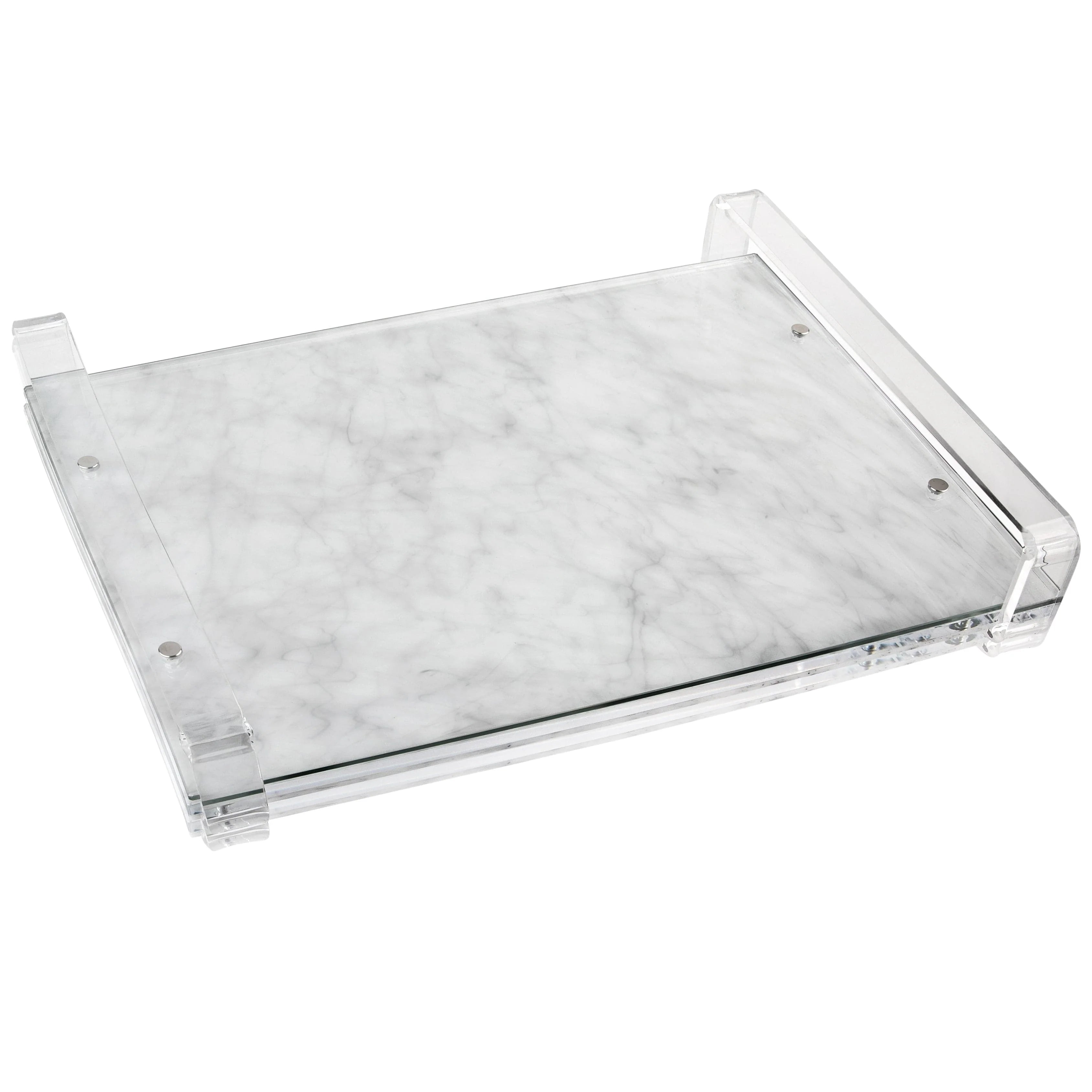 Marble/Clear Challah Board