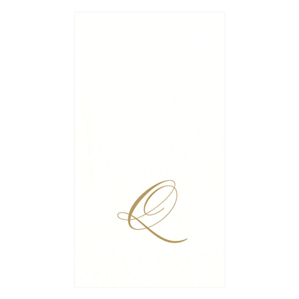 Caspari Airlaid Napkins Gold