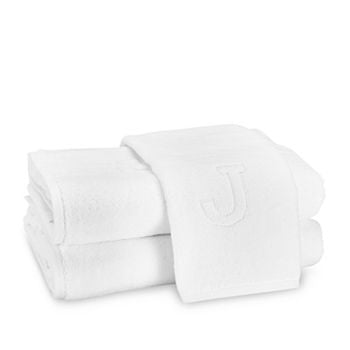 Matouk Auberge Monogrammed Hand Towel