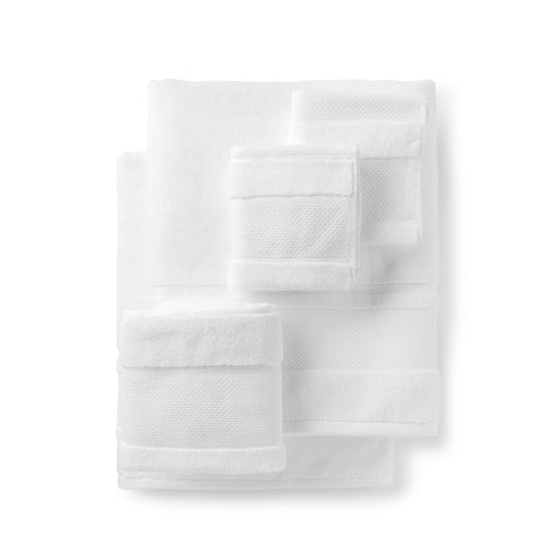White Waffle Towels