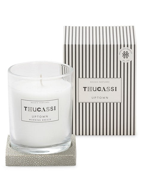 Thucassi Uptown Morning Breeze Shagreen Candle