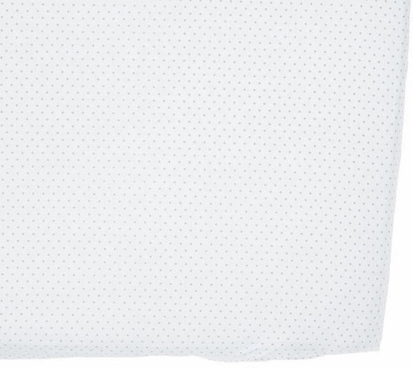 Pin Dot Grey Crib Sheet