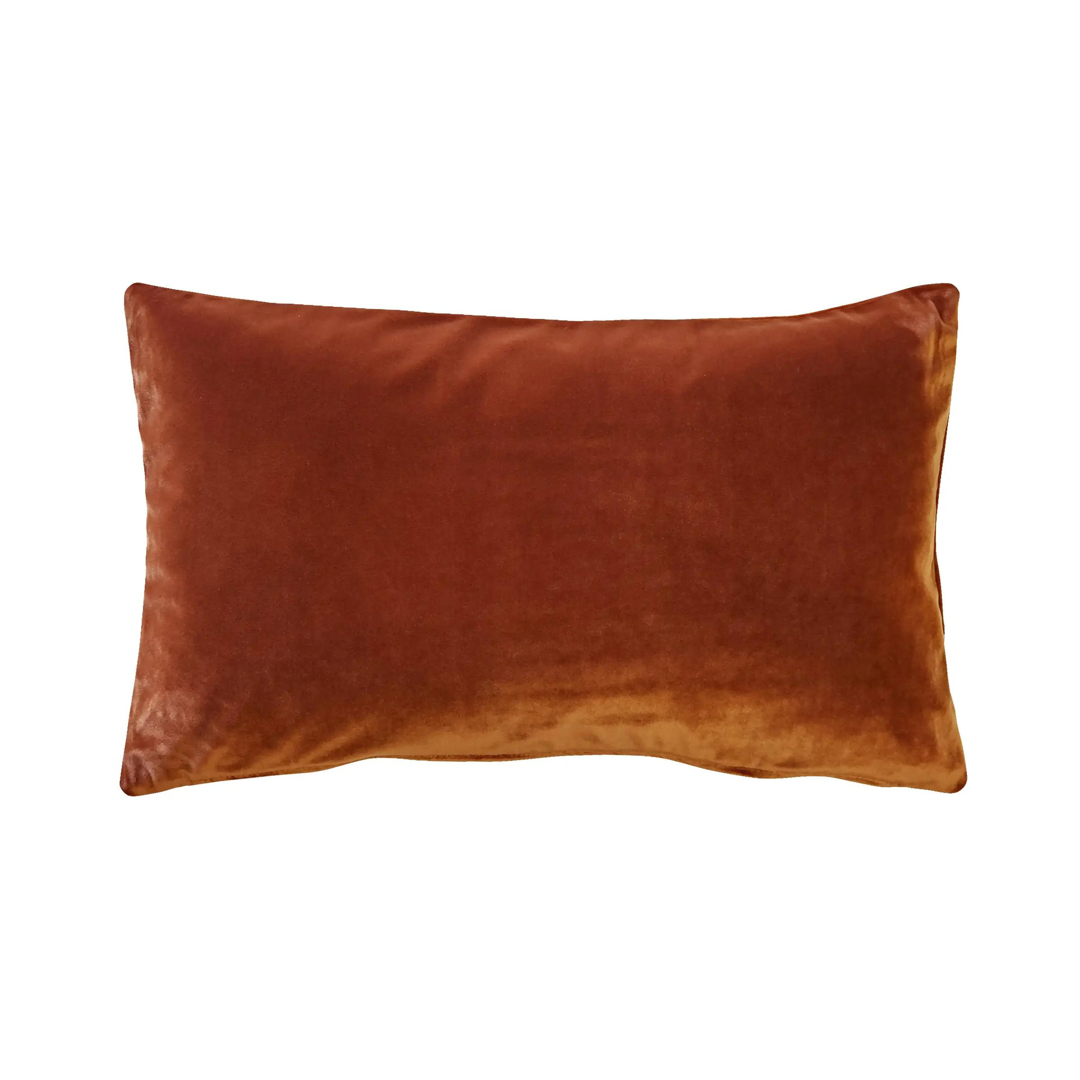Cast Cinnamon Velvet Accent Pillow