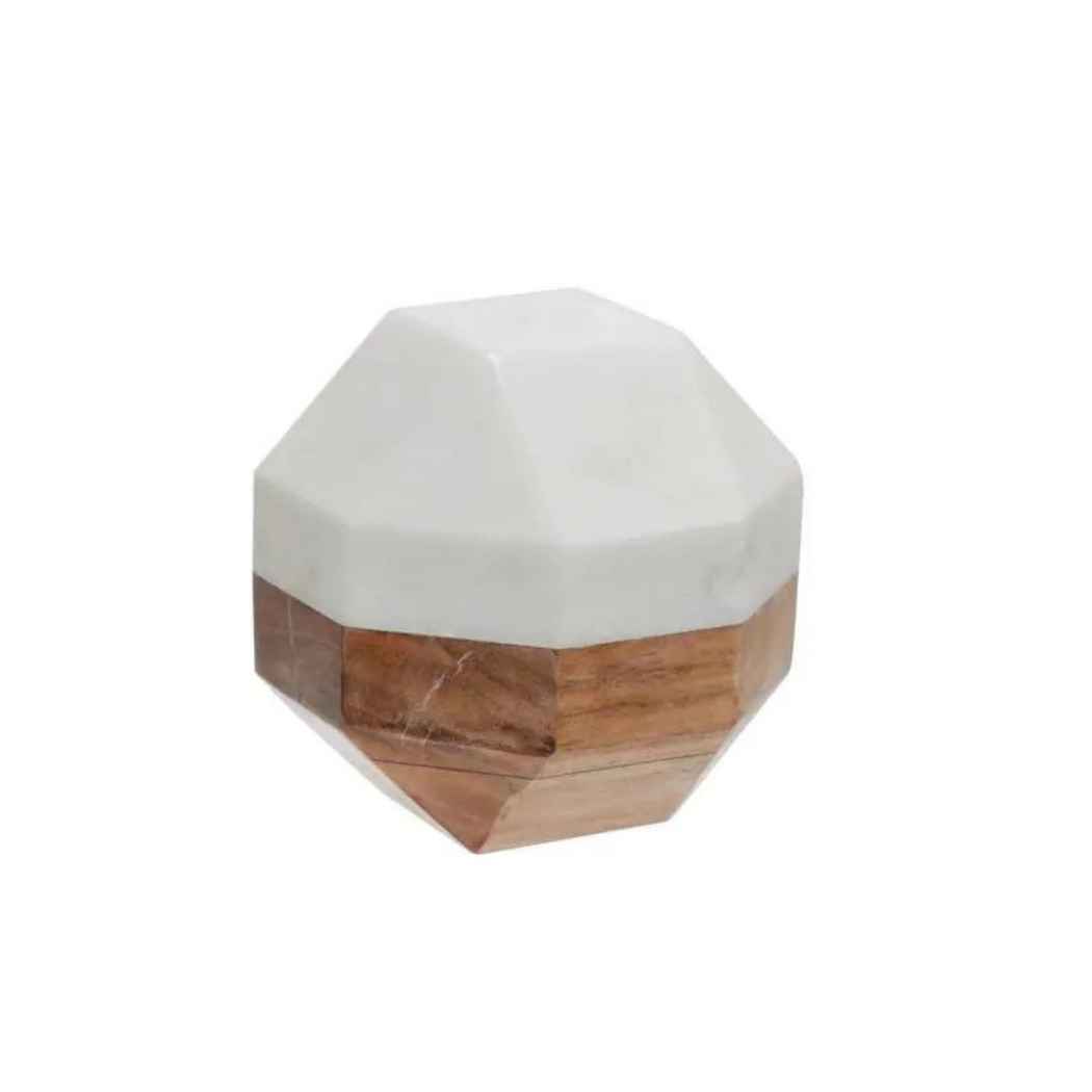 Wood & Marble Octagon