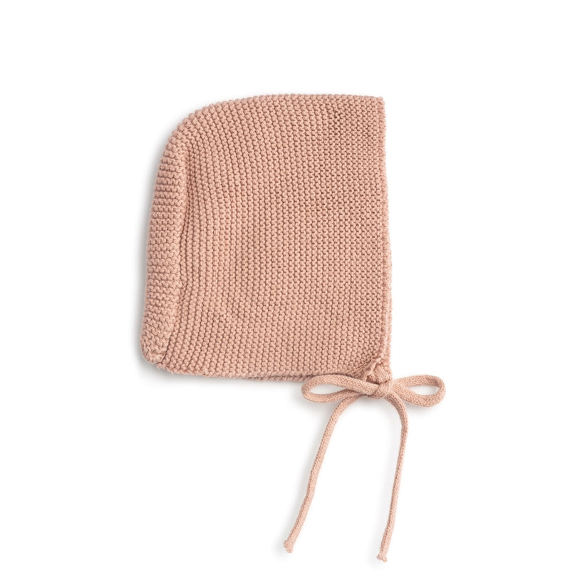 DH Transfer Herringbone Knit Baby Bonnet