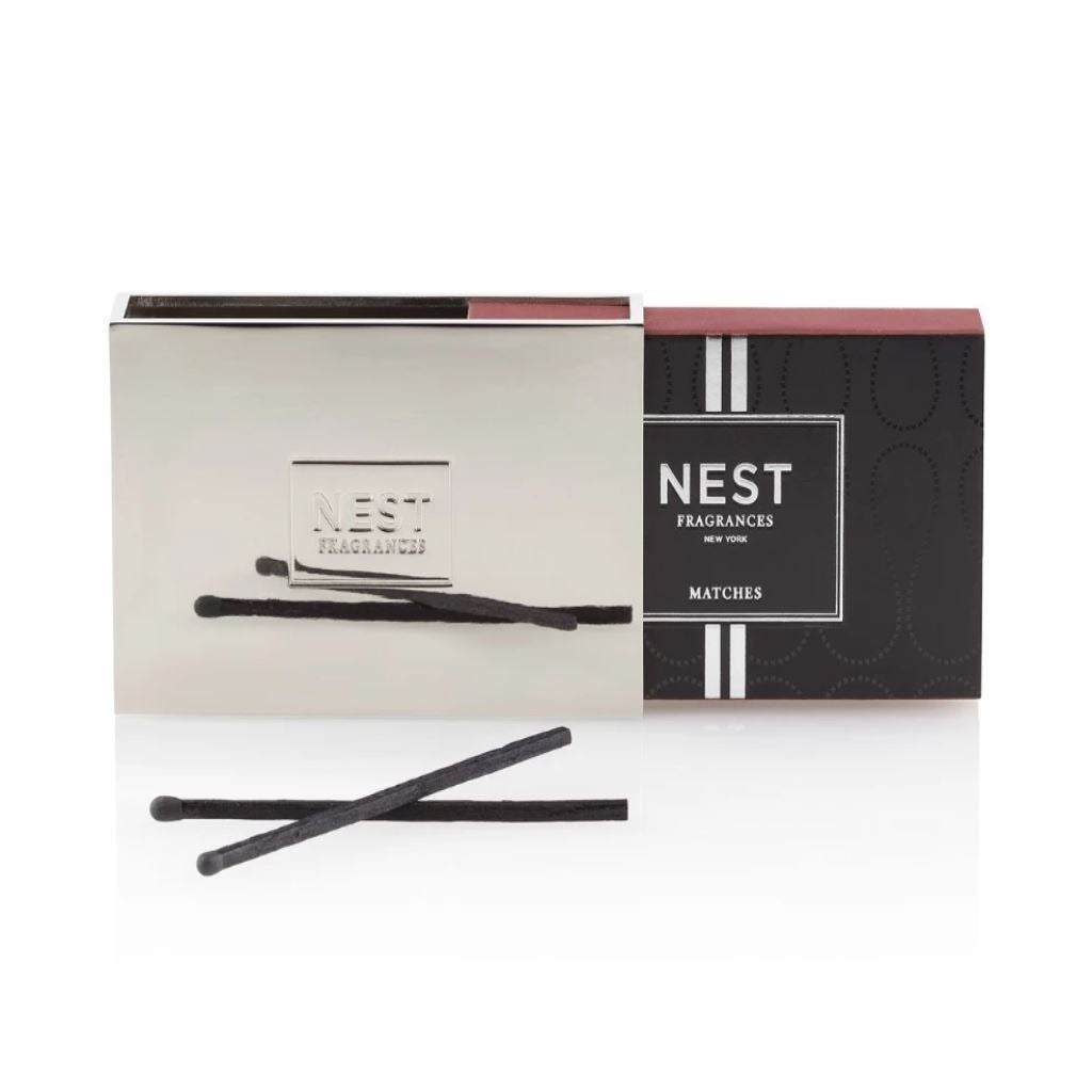 Nest Silver Matchbox Holder Set
