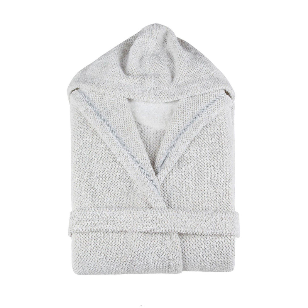 Graccioza Linen Waffle Bath Robe