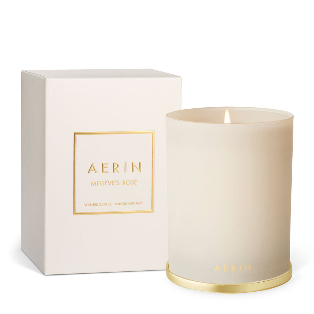 Aerin Megeve’s Rose Candle