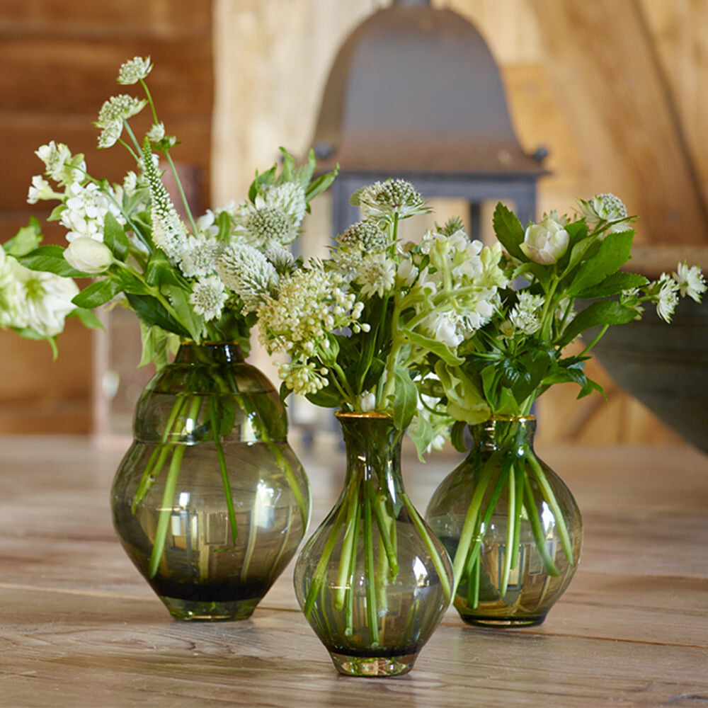 Aerin Sancia Plum Glass Vase