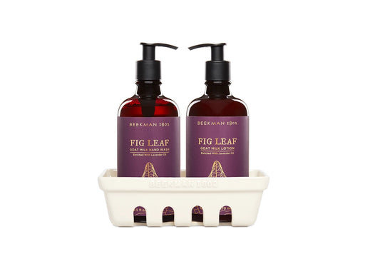 Beekman Fig Hand Care Caddy Set
