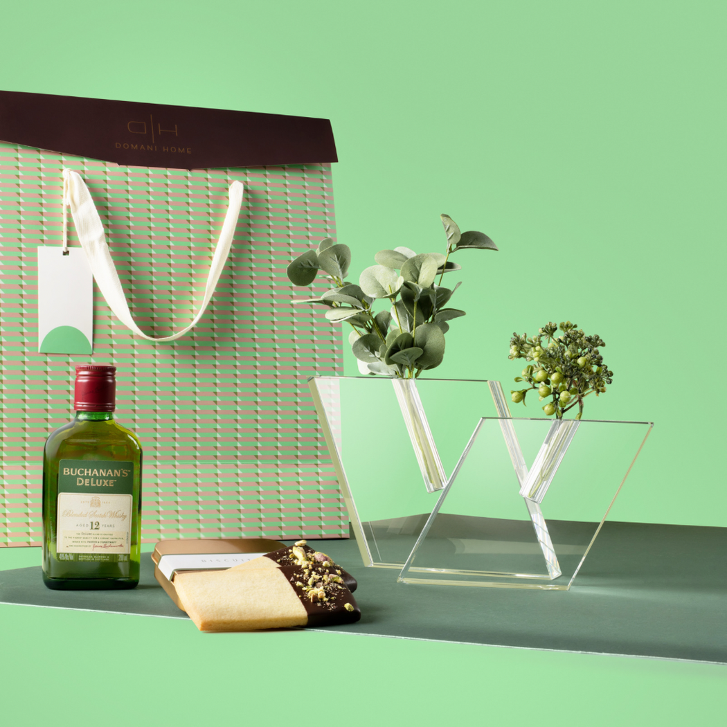 Grand Glass Vase Set