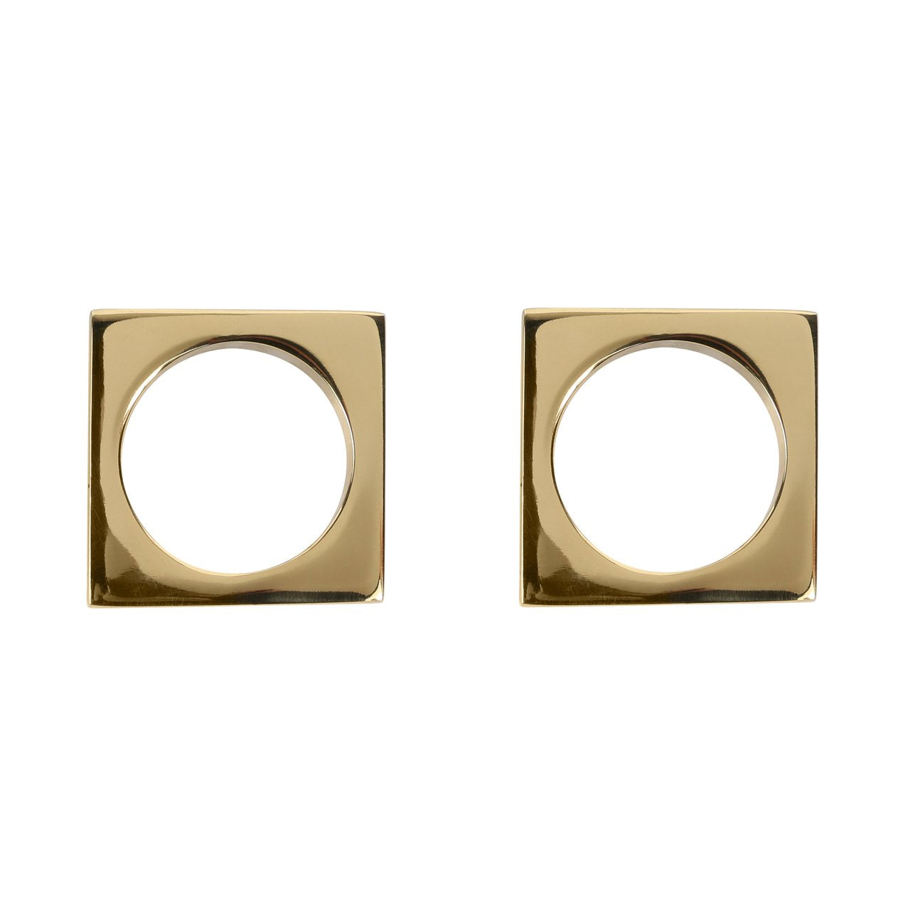 Modernist Napkin Rings - Set of 2