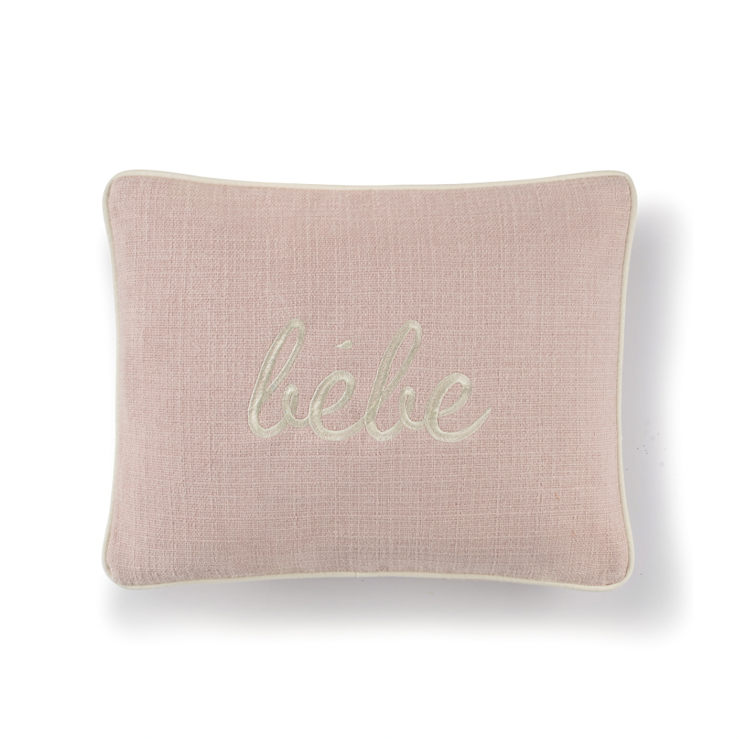 Linsen Pink Bebe Boudoir Pillow